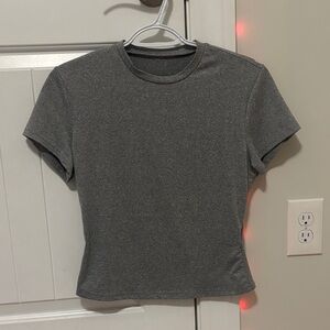 SHEIN Gray Short Sleeve Tee